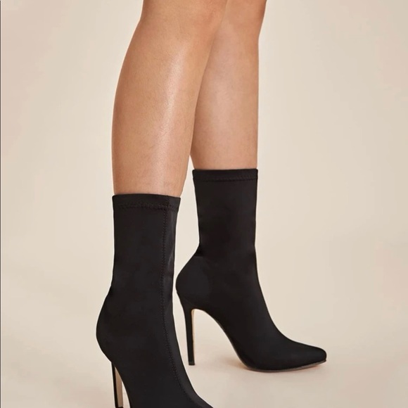 Black boot heels - Picture 4 of 4